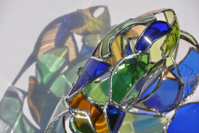 Glas Skulptur Glasscherben Tiffany © Anne-Kathrin Gebert